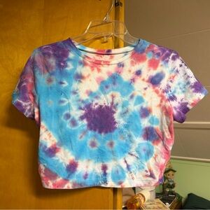 Custom Tie-Dye Crop Top